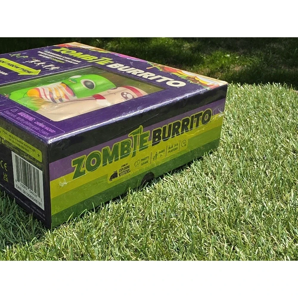 Zombie Burrito  A Dodgeball Card Game By Exploding Kittens Throw Party New*